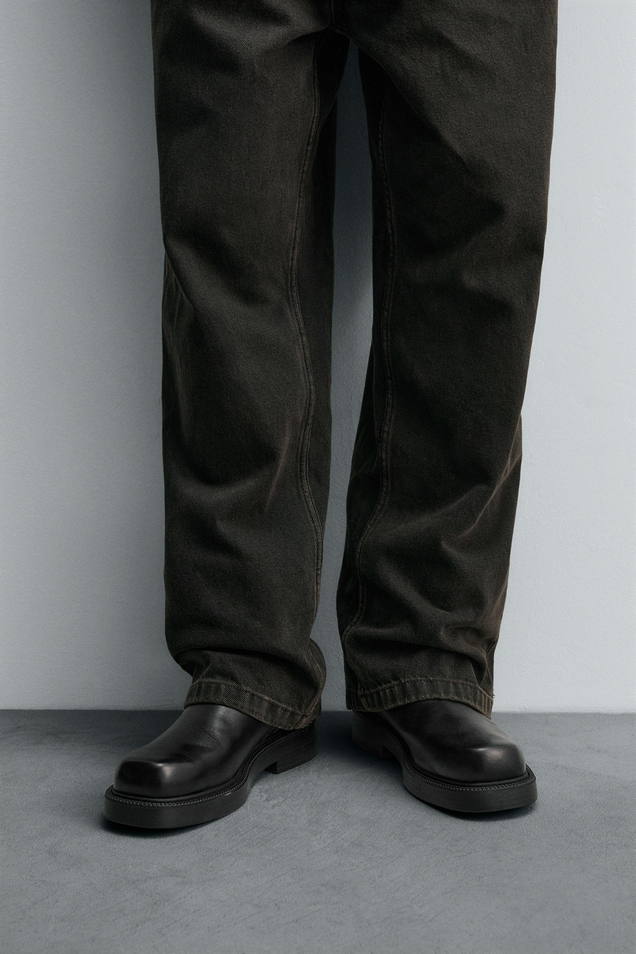 LIMITED EDITION THICK SOLE LEATHER BOOTS